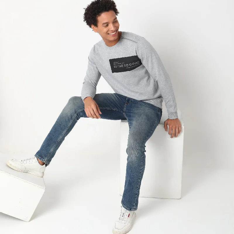 Regular Fit Graphic Sweatshirt