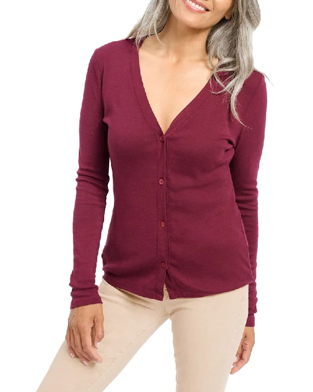 Splendid Ava Wool & Cashmere-Blend Cardigan