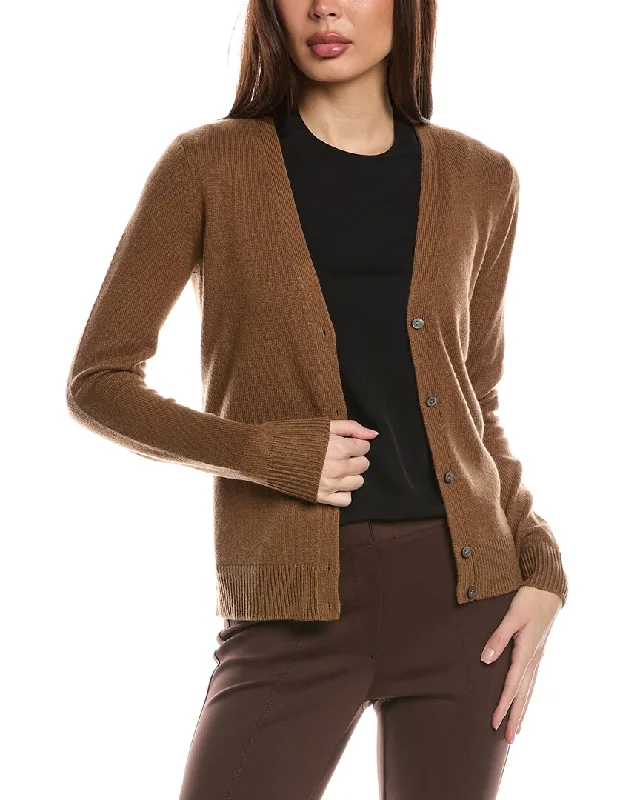 Theory V-Neck Cashmere Cardigan