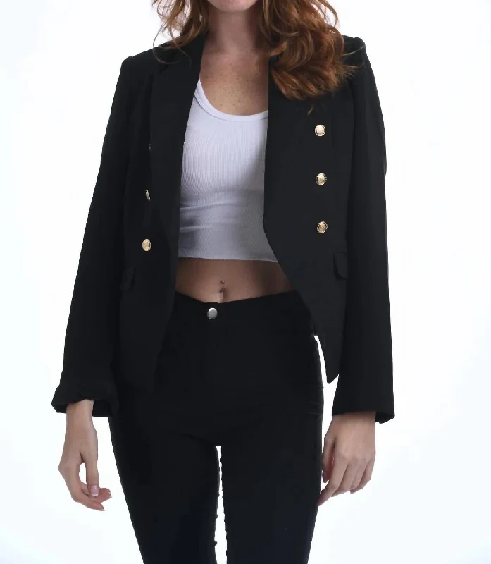 Junior Victoria Blazer In Black