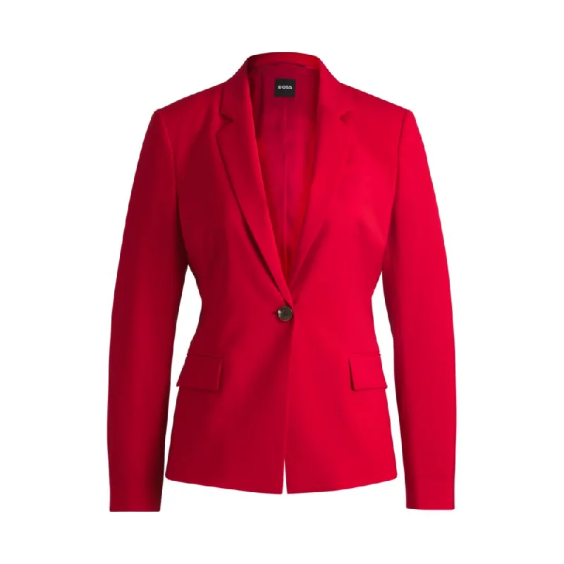 Slim-fit blazer in wool