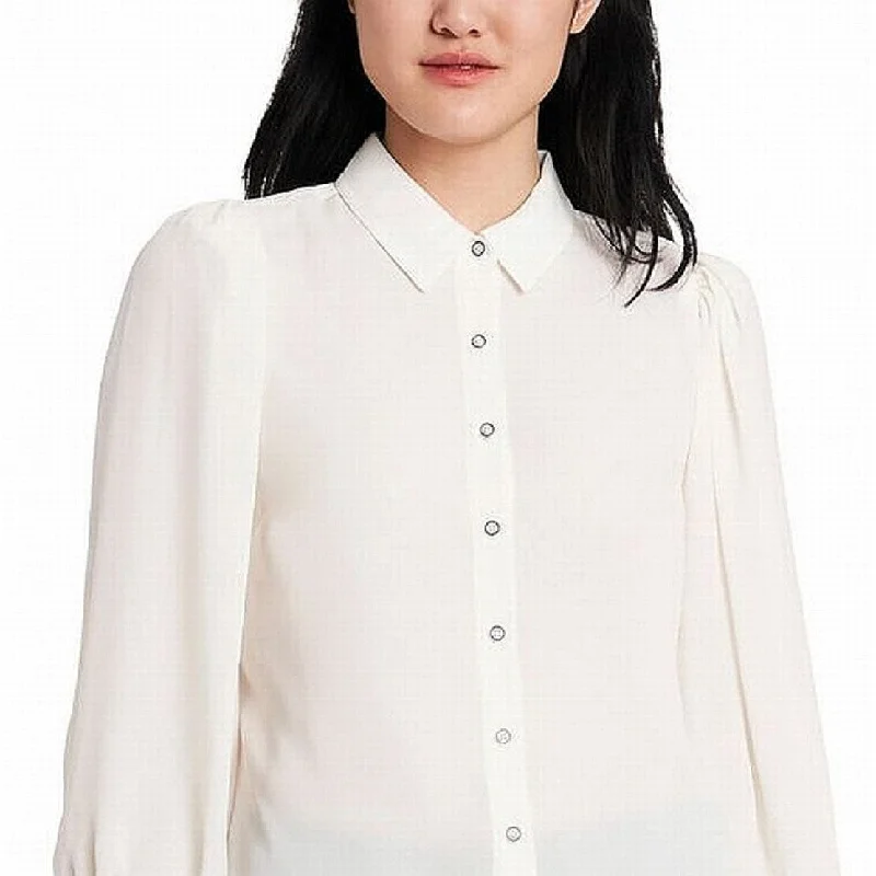 Riley & Rae Women's Kinsley Blouse White Size Small