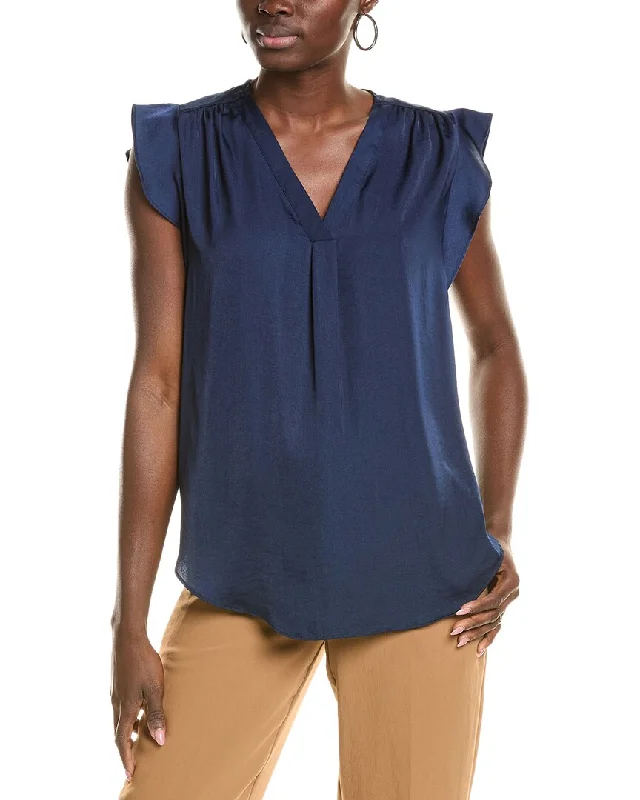 Vince Camuto Ruffle Sleeve Blouse