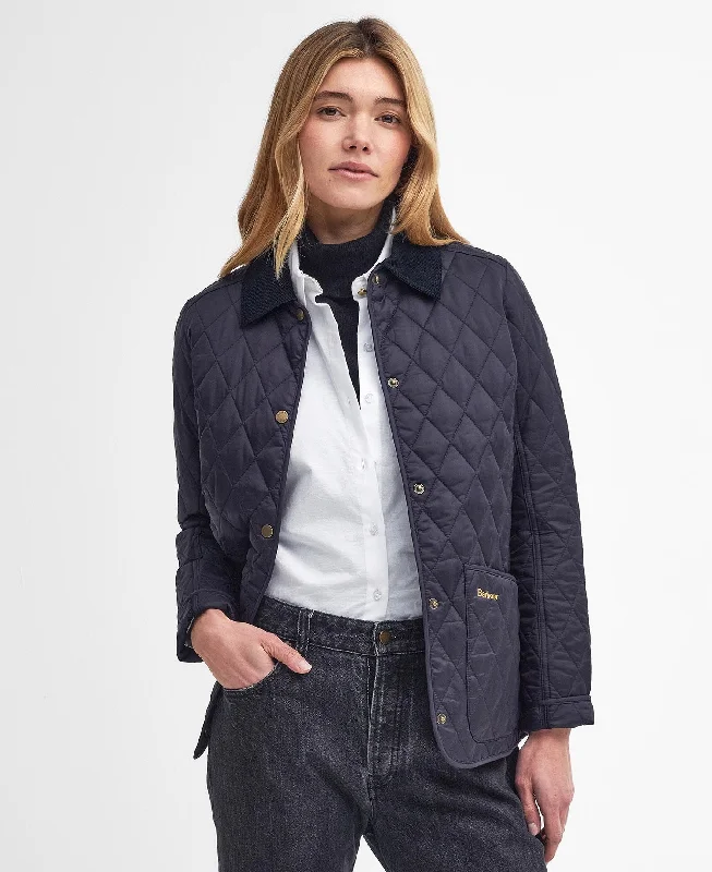 Barbour Annandale Quilted Jacket in Navy