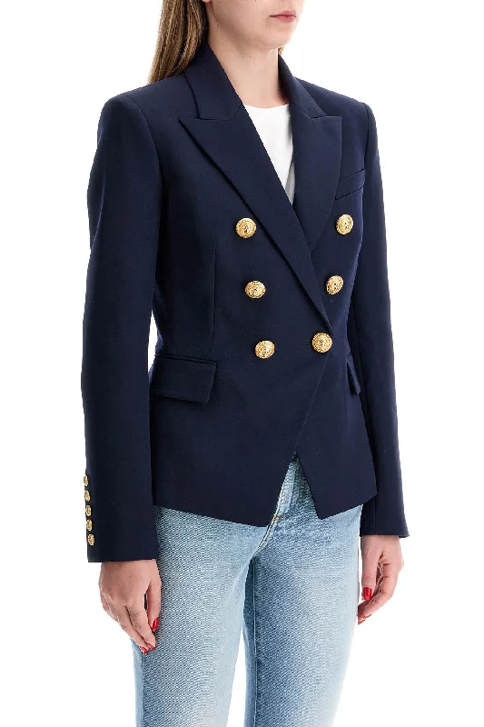 Balmain '6-Button Grain De Poudre Jacket