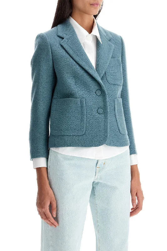 Dries Van Noten Short Wool Jacket For Women By Bam