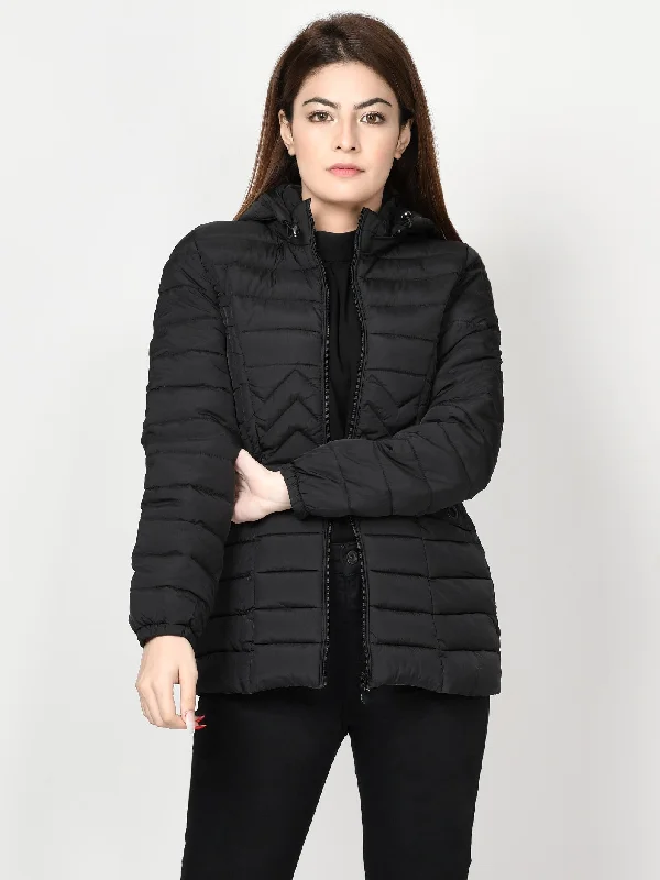 Puffer Jacket - Black