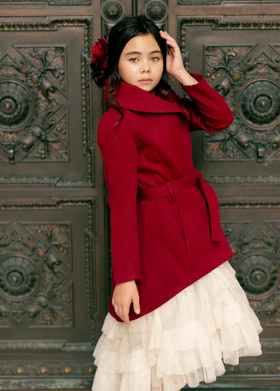 Neve Jacket in Scarlet