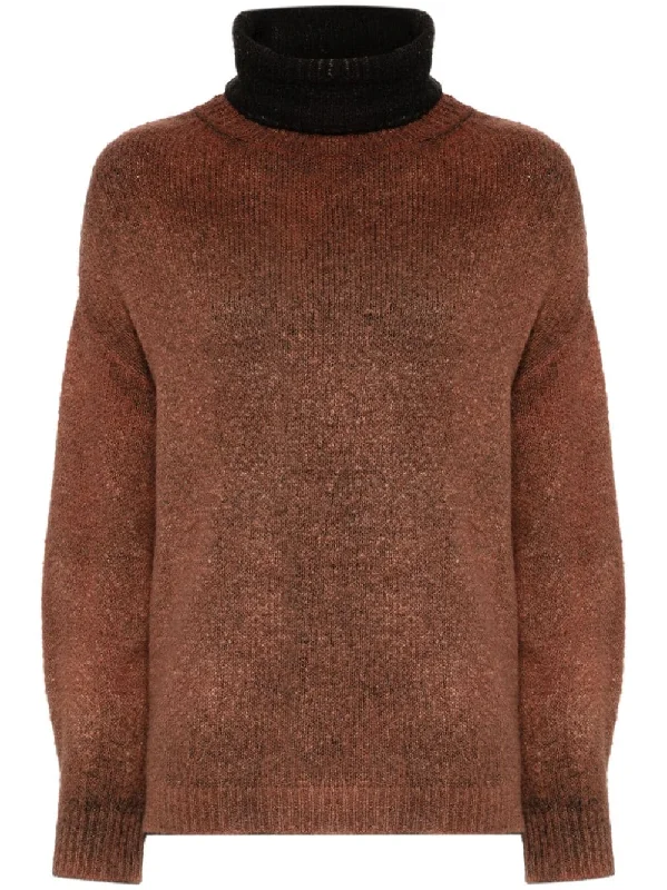 Avant Toi Women's Sweaters Brown