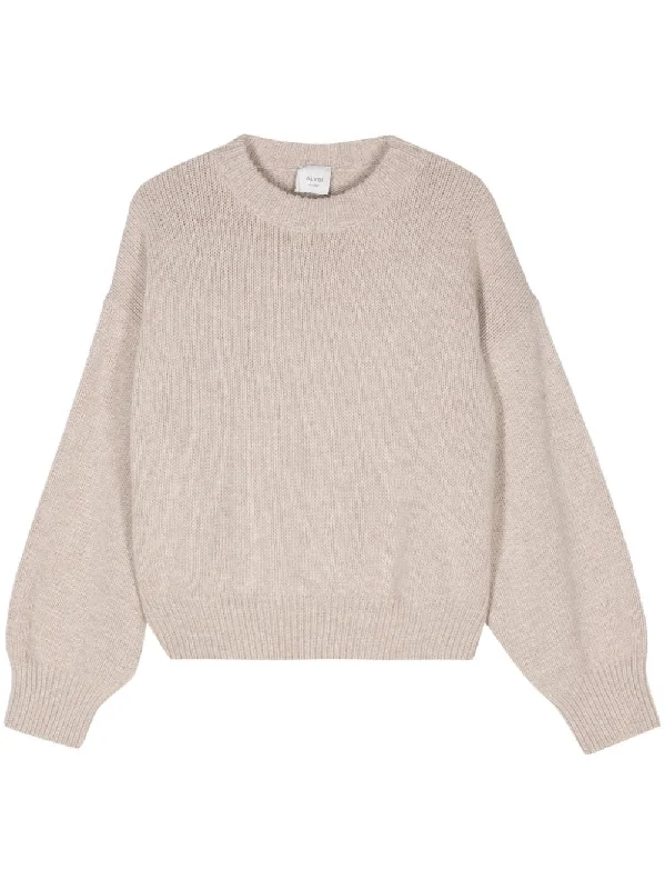 Alysi Women's Sweaters Beige