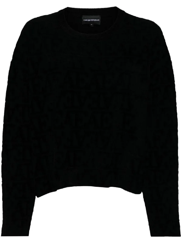 Emporio Armani Women's Sweaters Black