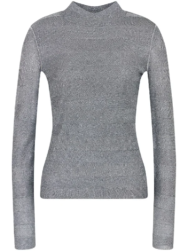 Emporio Armani Women's Sweaters Grey