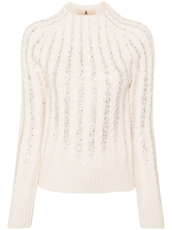 Ermanno Scervino Women's Sweaters Beige