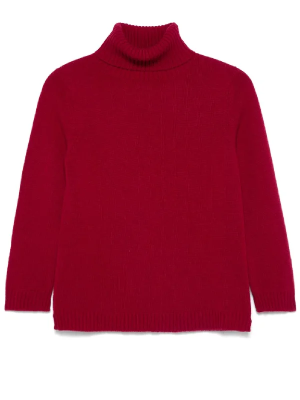 Beyou Women's Sweaters Red