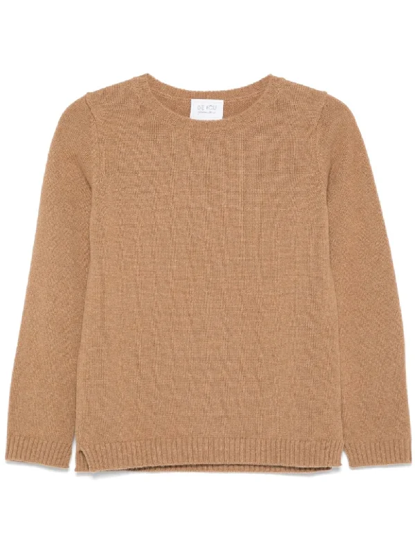 Beyou Women's Sweaters Camel