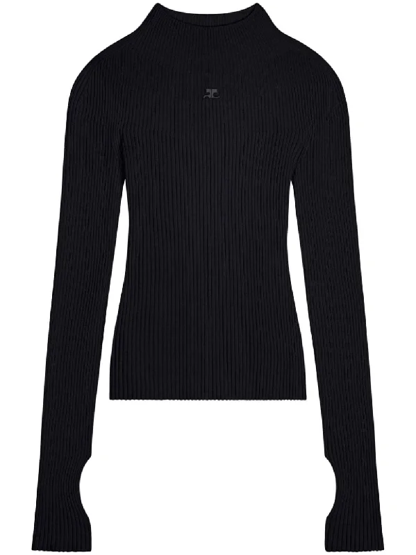 Courreges Pre Women's Sweaters Black