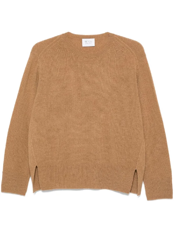 Beyou Women's Sweaters Camel