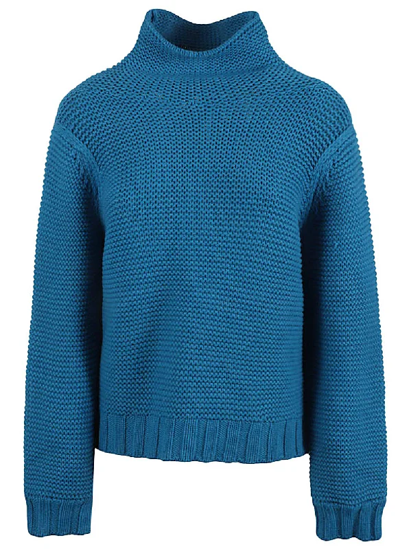 Liviana Conti Women's Sweaters Blue