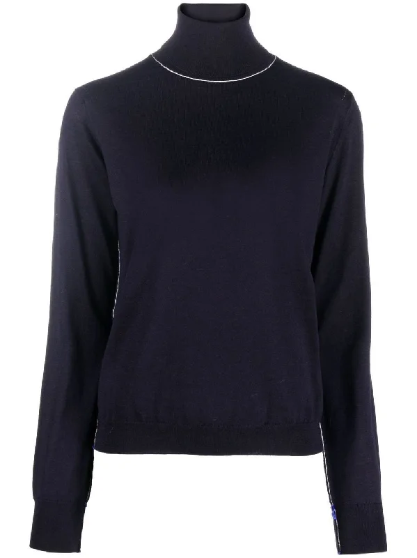 Maison Margiela Women's Sweaters Blue