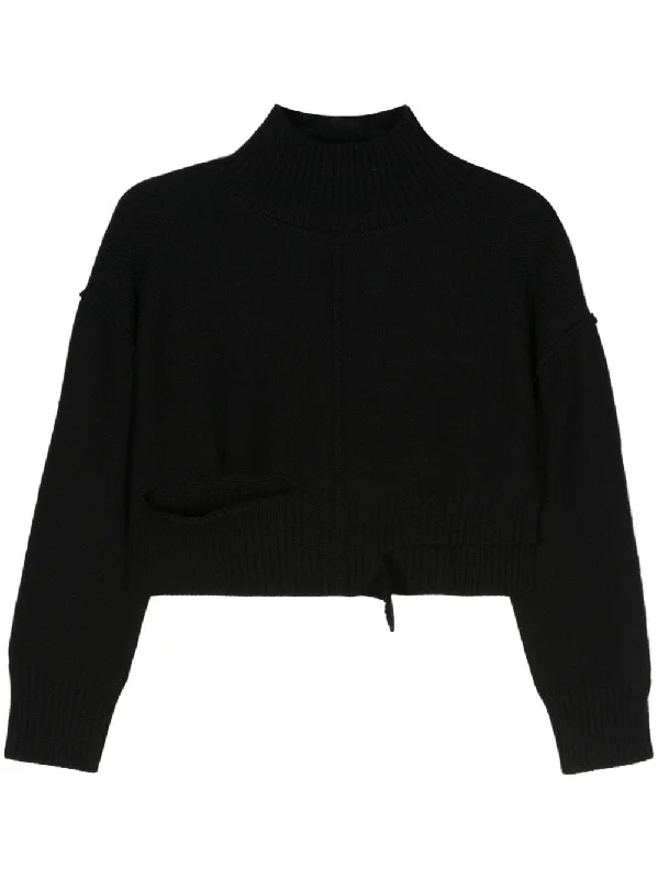 Mm6 Maison Margiela Women's Sweaters Black