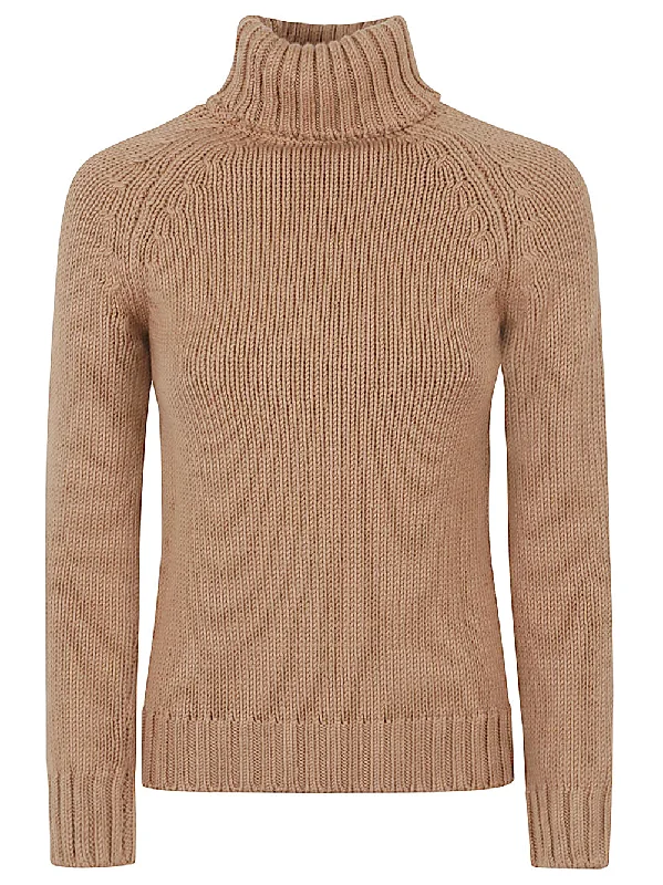 Base Women's Sweaters Camel